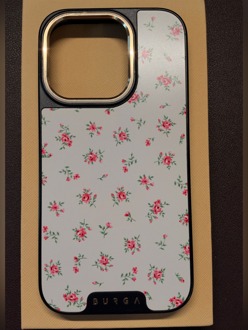 Burga Elite MagSafe iPhone 15 Pro Case: Floral
